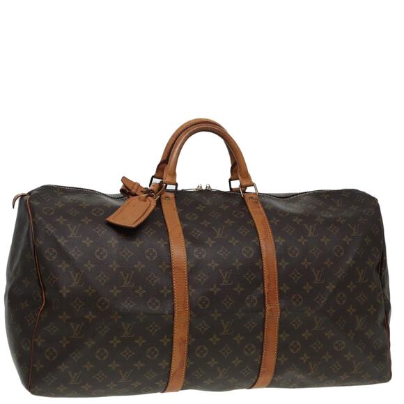 LOUIS VUITTON Monogram Keepall 60 Boston Bag M41422 - Picture 1 of 16